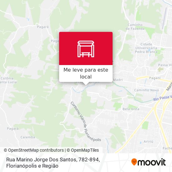 Rua Marino Jorge Dos Santos, 782-894 mapa