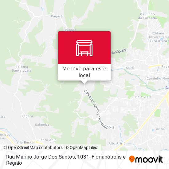 Rua Marino Jorge Dos Santos, 1031 mapa