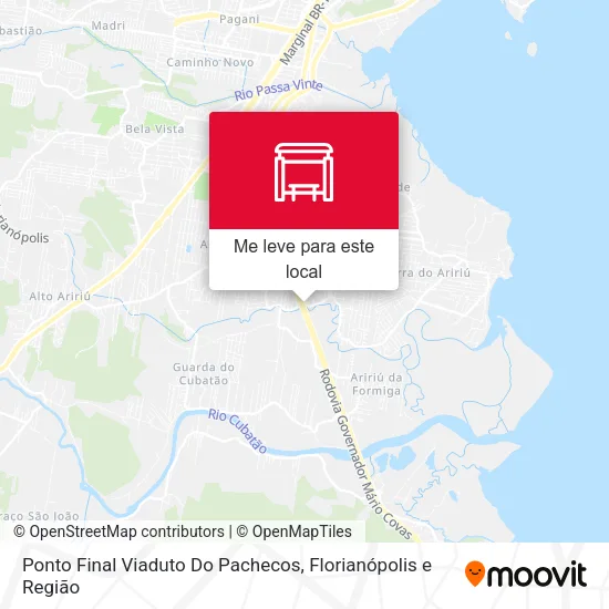 Ponto Final Viaduto Do Pachecos mapa