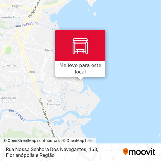 Rua Nossa Senhora Dos Navegantes, 463 mapa