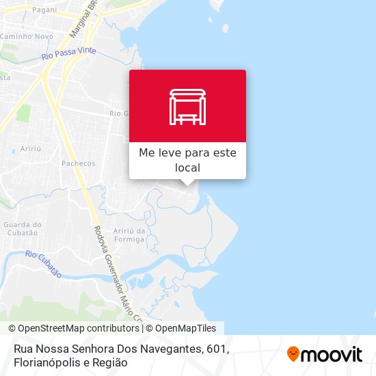 Rua Nossa Senhora Dos Navegantes, 601 mapa