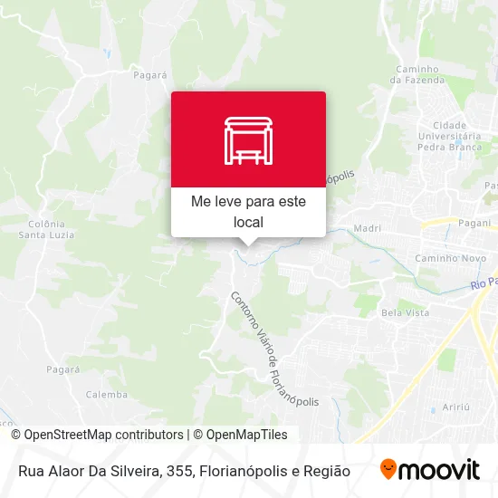 Rua Alaor Da Silveira, 355 mapa