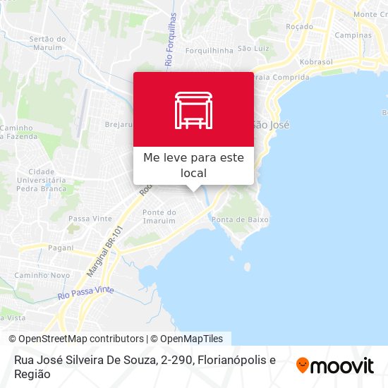 Rua José Silveira De Souza, 2-290 mapa