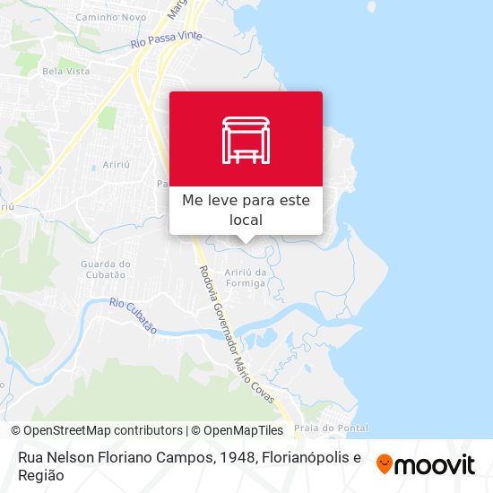 Rua Nelson Floriano Campos, 1948 mapa