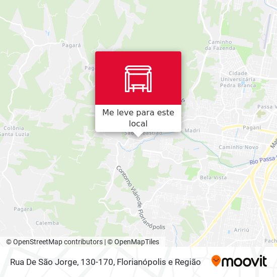 Rua De São Jorge, 130-170 mapa