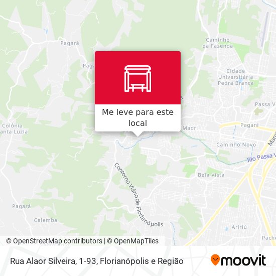 Rua Alaor Silveira, 1-93 mapa