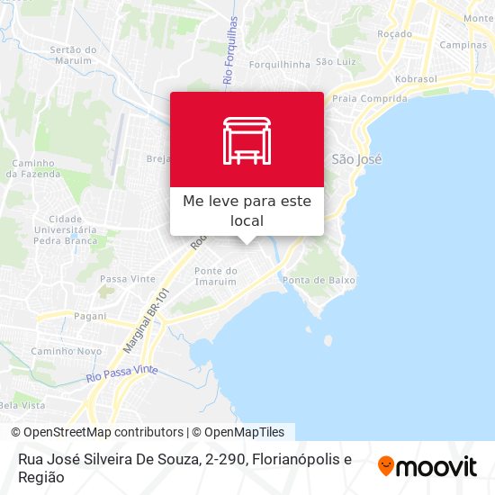 Rua José Silveira De Souza, 2-290 mapa