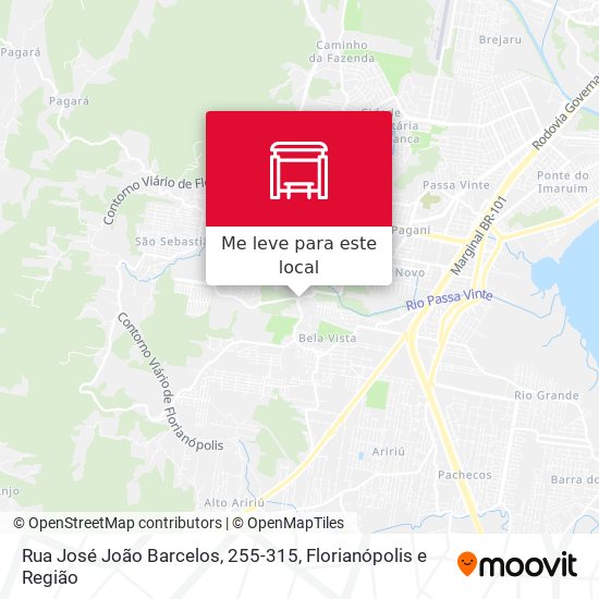 Rua José João Barcelos, 255-315 mapa