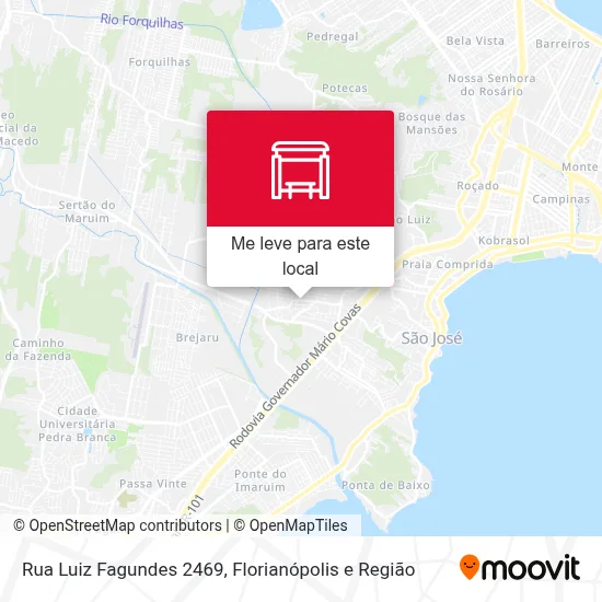 Rua Luiz Fagundes 2469 mapa