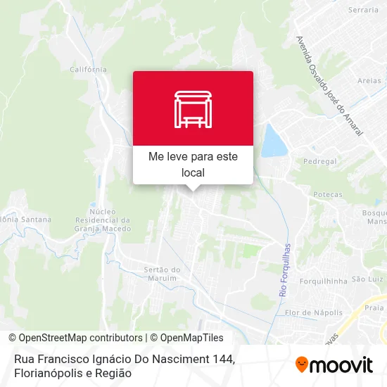 Rua Francisco Ignácio Do Nasciment 144 mapa