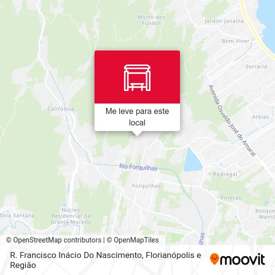 R. Francisco Inácio Do Nascimento mapa