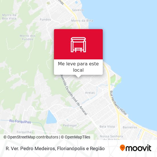 R. Ver. Pedro Medeiros mapa