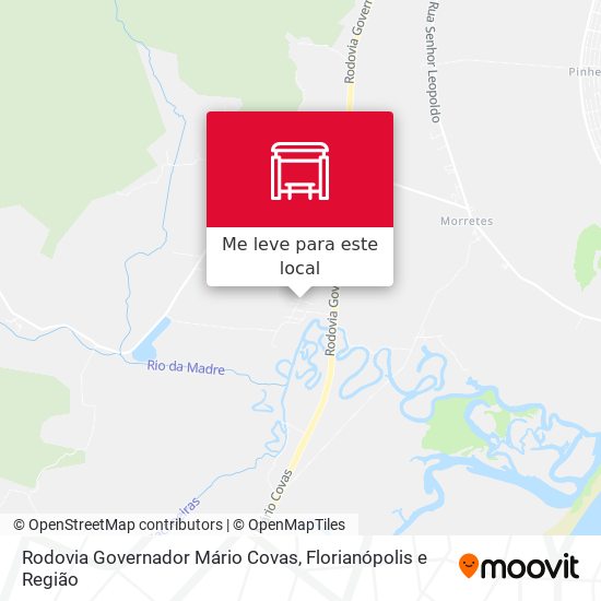 Rodovia Governador Mário Covas mapa