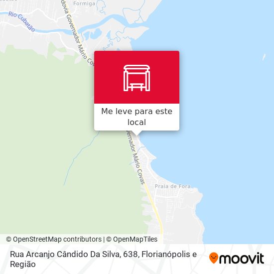 Rua Arcanjo Cândido Da Silva, 638 mapa