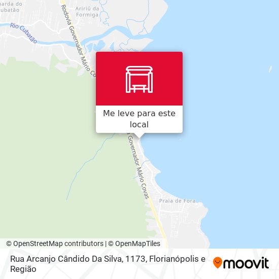 Rua Arcanjo Cândido Da Silva, 1173 mapa