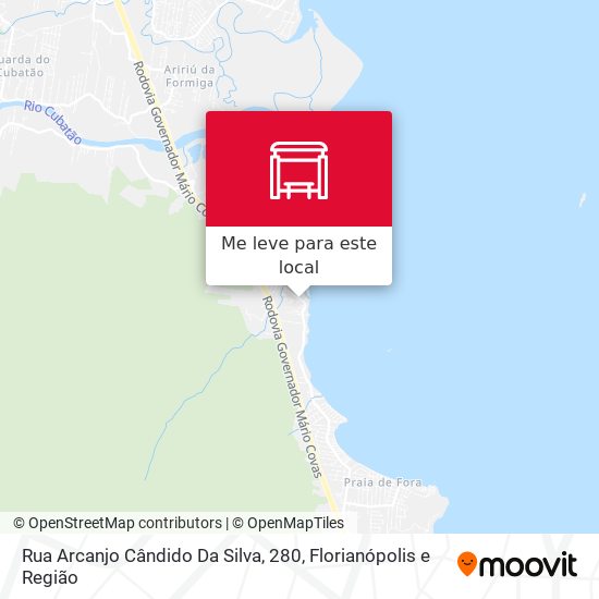 Rua Arcanjo Cândido Da Silva, 280 mapa