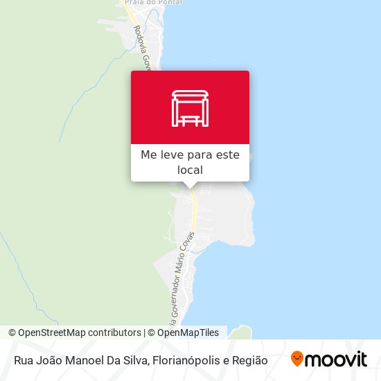 Rua João Manoel Da Silva mapa