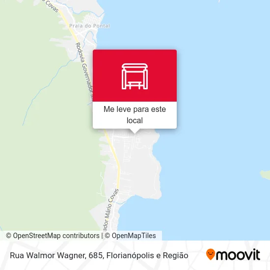 Rua Walmor Wagner, 685 mapa
