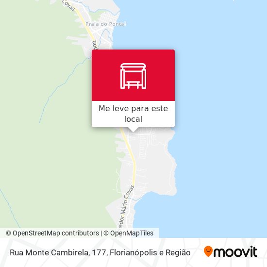 Rua Monte Cambirela, 177 mapa