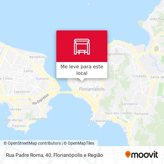 Rua Padre Roma, 40 mapa
