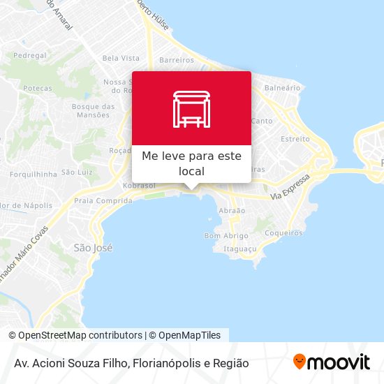 Av. Acioni Souza Filho mapa
