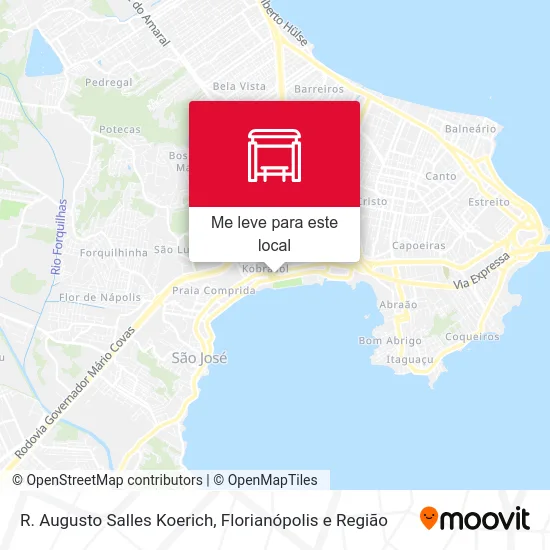 R. Augusto Salles Koerich mapa