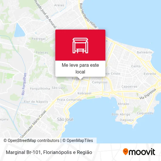 Marginal Br-101 mapa