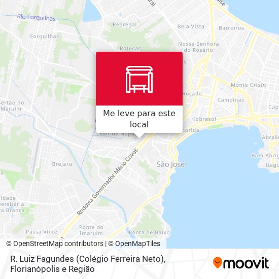 R. Luiz Fagundes (Colégio Ferreira Neto) mapa