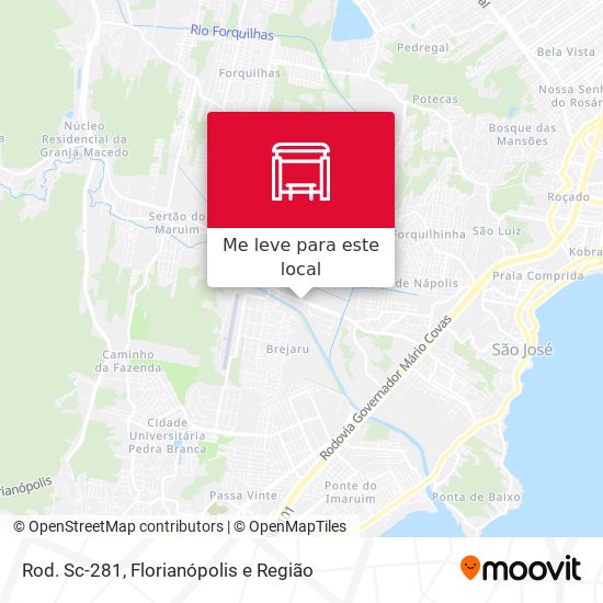 Rod. Sc-281 mapa