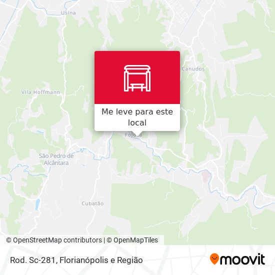 Rod. Sc-281 mapa