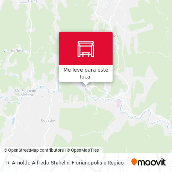 R. Arnoldo Alfredo Stahelin mapa