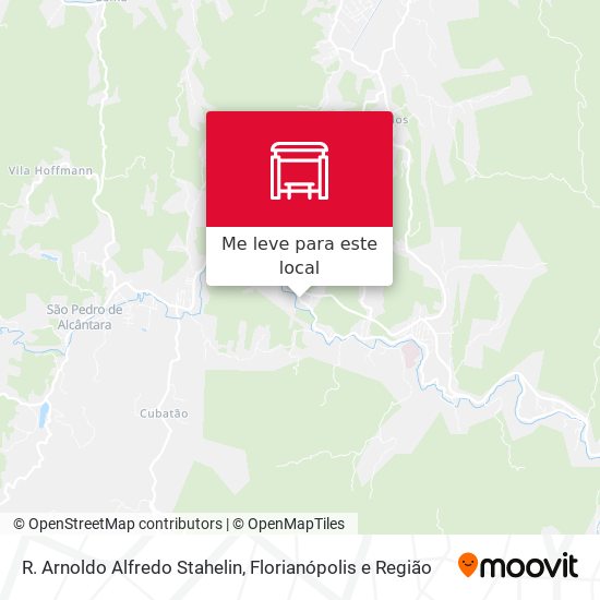 R. Arnoldo Alfredo Stahelin mapa
