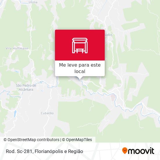 Rod. Sc-281 mapa