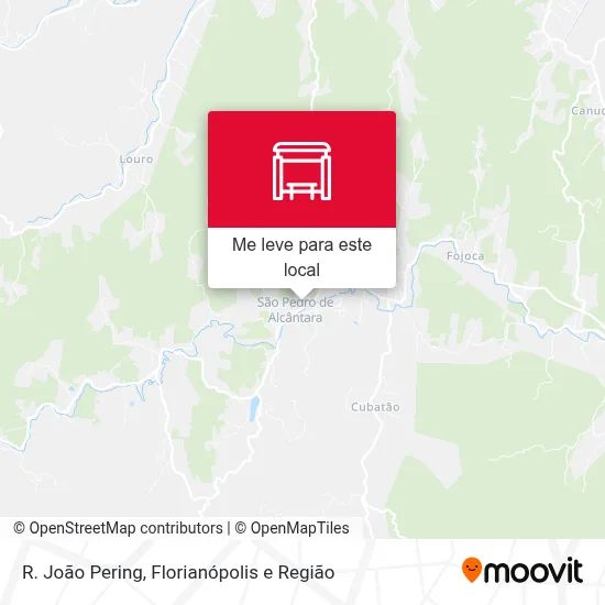 R. João Pering mapa