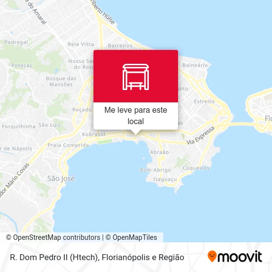 R. Dom Pedro II (Htech) mapa
