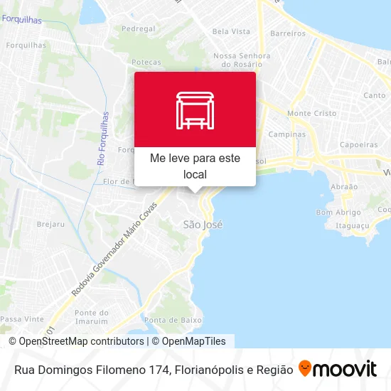 Rua Domingos Filomeno 174 mapa