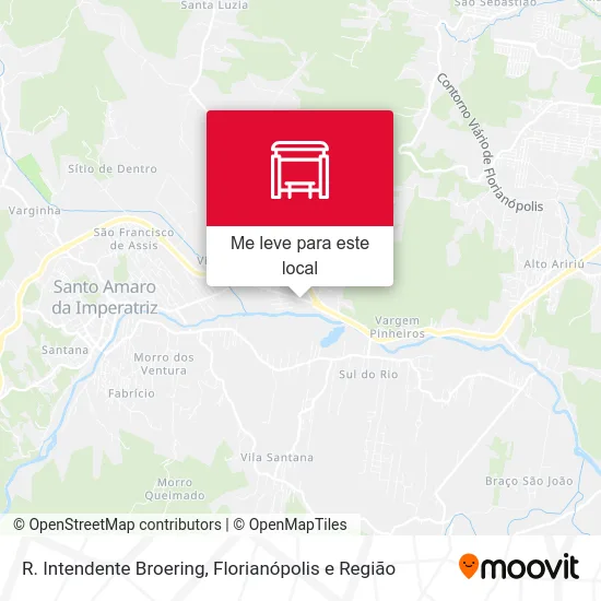 R. Intendente Broering mapa