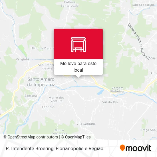 R. Intendente Broering mapa