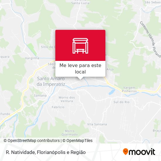 R. Natividade mapa