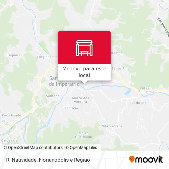 R. Natividade mapa