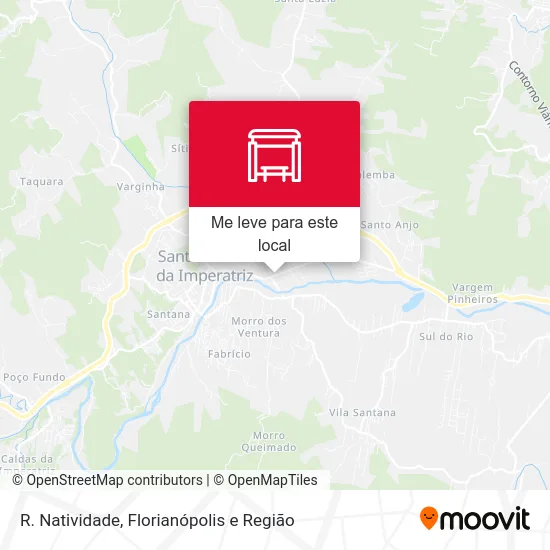 R. Natividade mapa