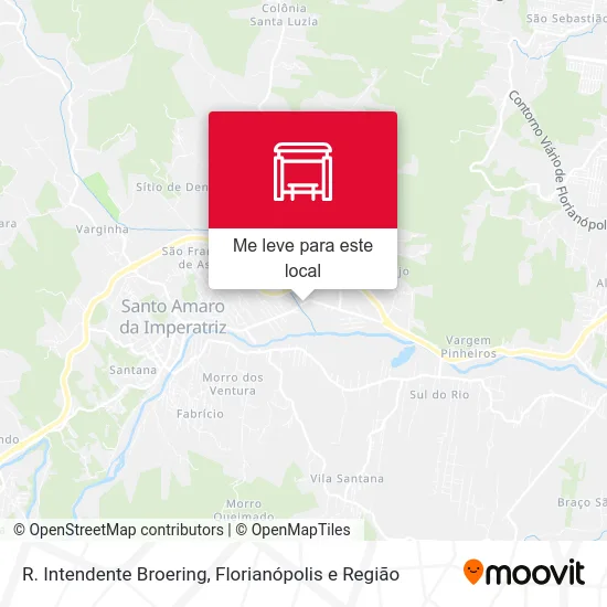 R. Intendente Broering mapa