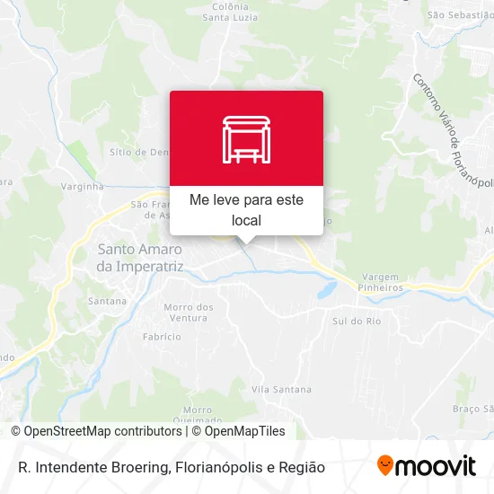 R. Intendente Broering mapa