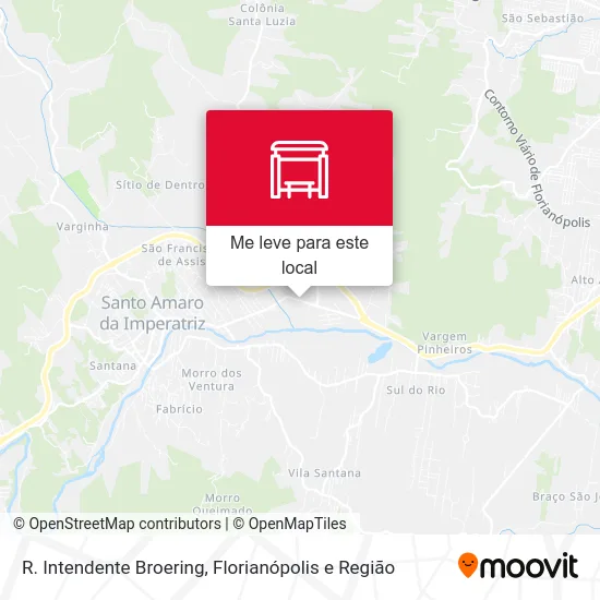 R. Intendente Broering mapa