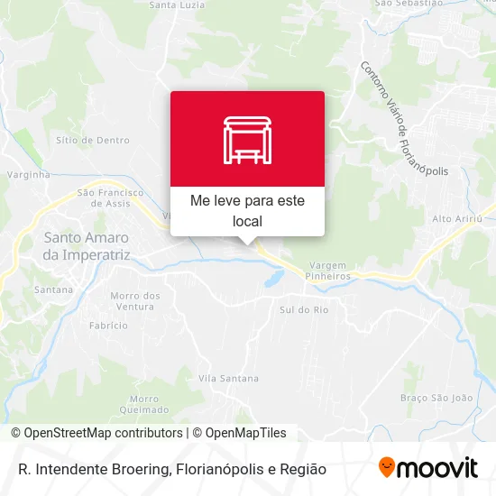 R. Intendente Broering mapa