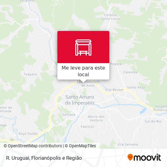 R. Uruguai mapa