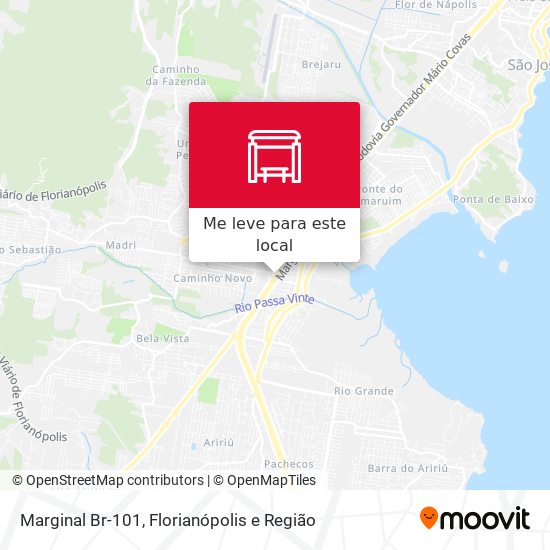 Marginal Br-101 mapa