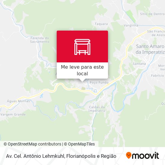 Av. Cel. Antônio Lehmkuhl mapa