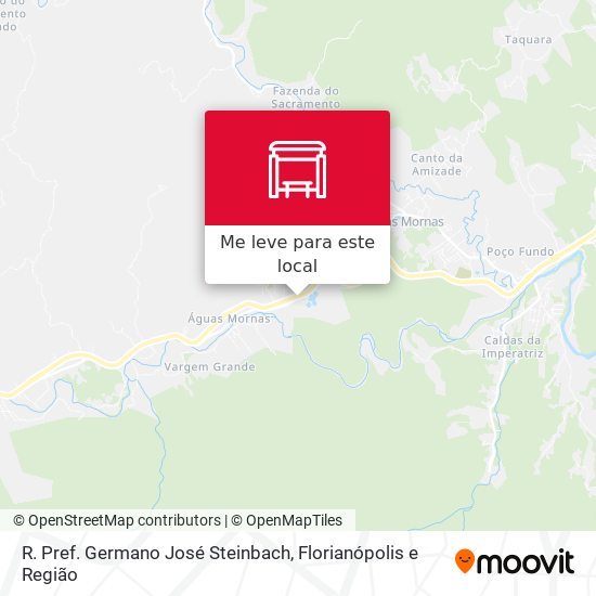 R. Pref. Germano José Steinbach mapa