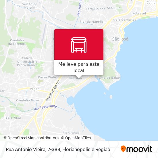 Rua Antônio Vieira, 2-388 mapa
